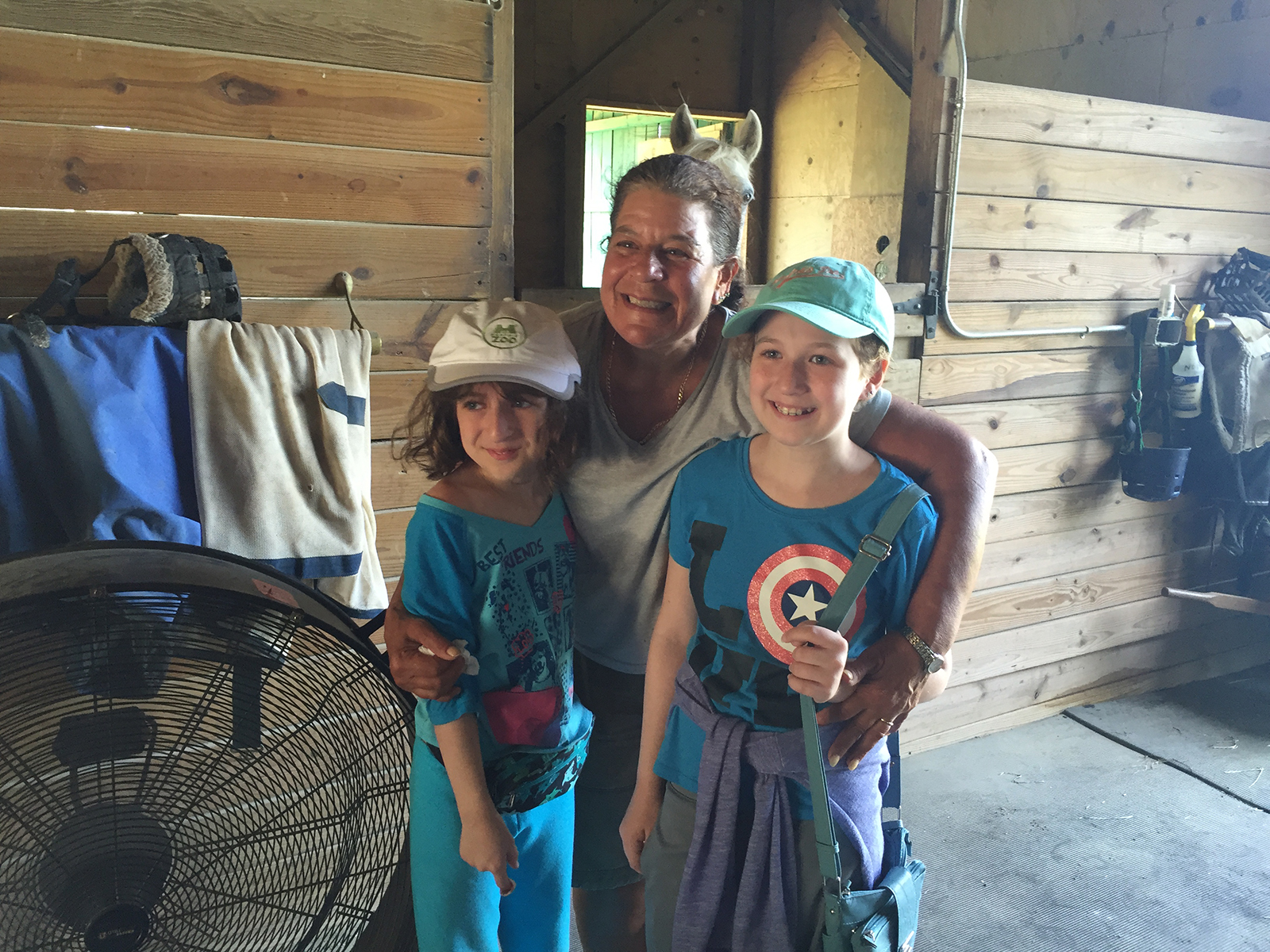 Madison, Beth, and Abigail